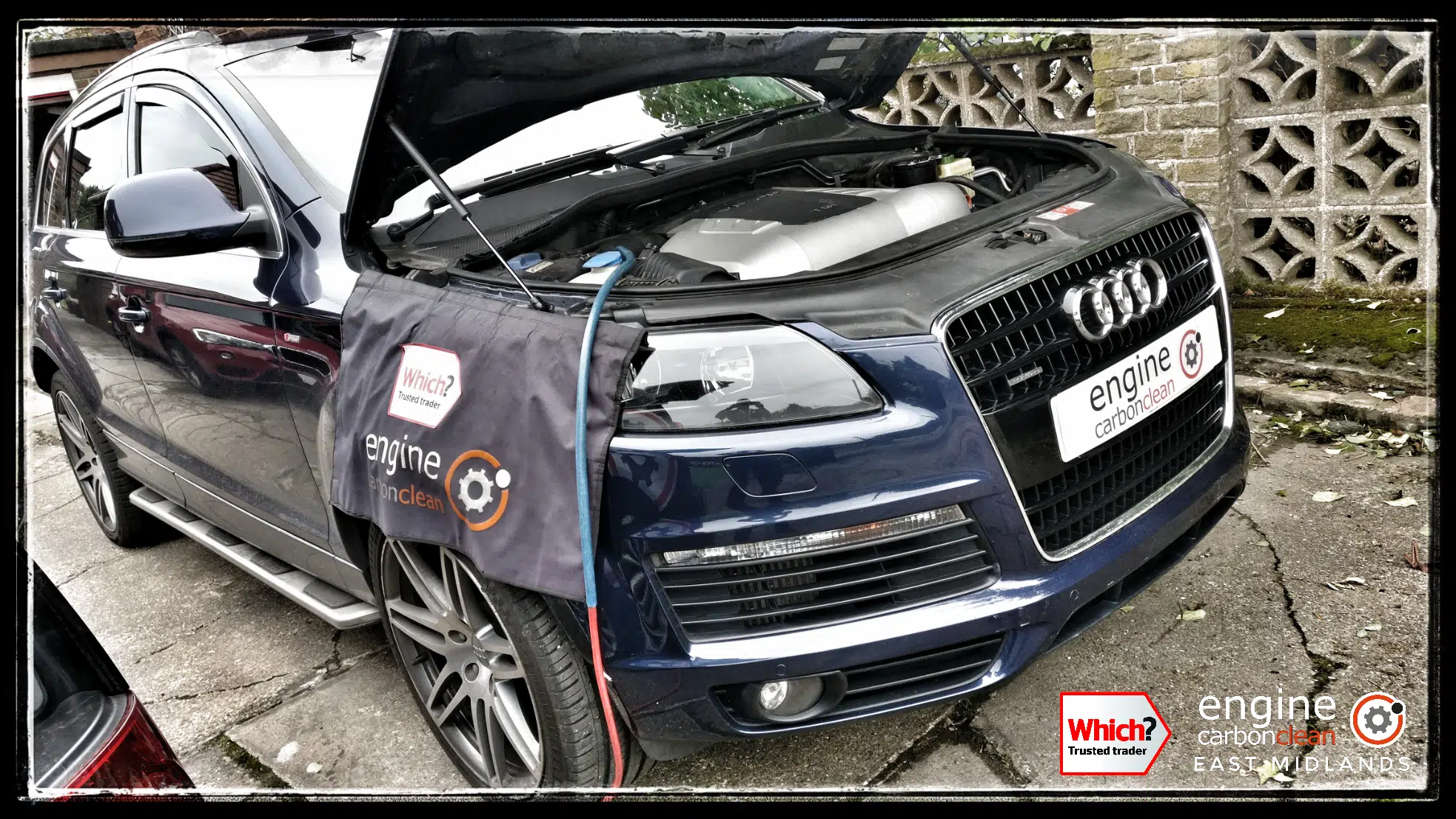 Engine Carbon Clean on an Audi Q7 3.0 TDI (2007 - 140,505 miles)