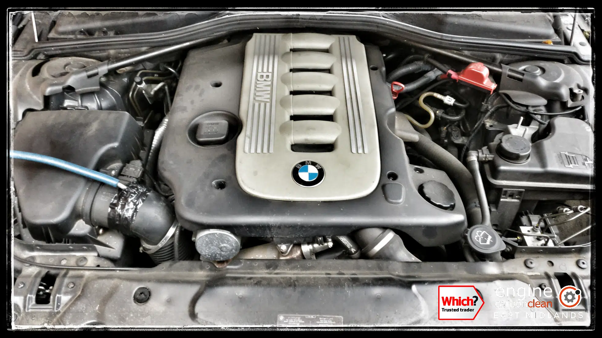 Engine Carbon Clean on a BMW 535d (2004 - 84,165 miles)