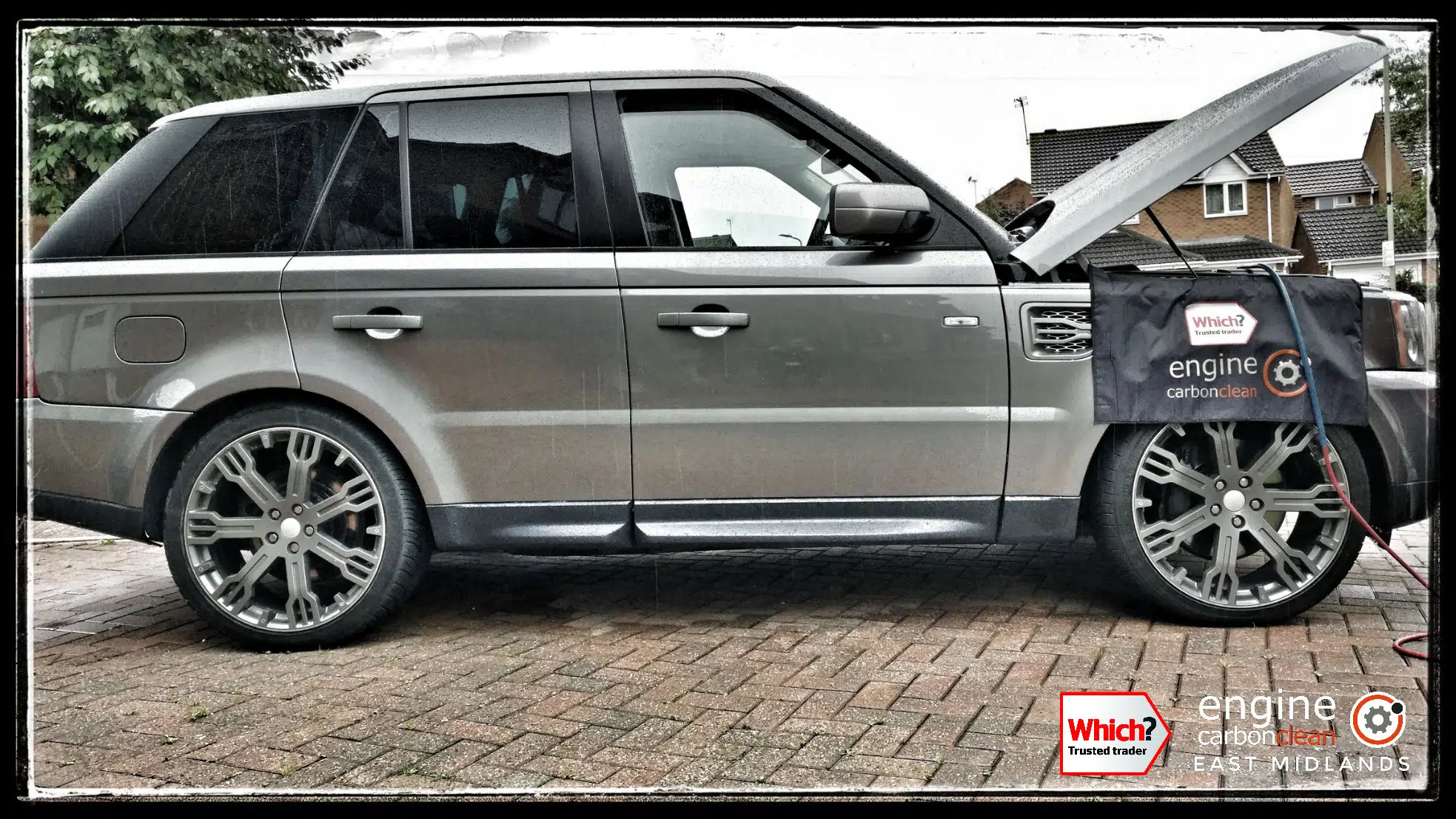 Engine Carbon Clean on a Range Rover Sport 2.7 (2008 - 70,186)