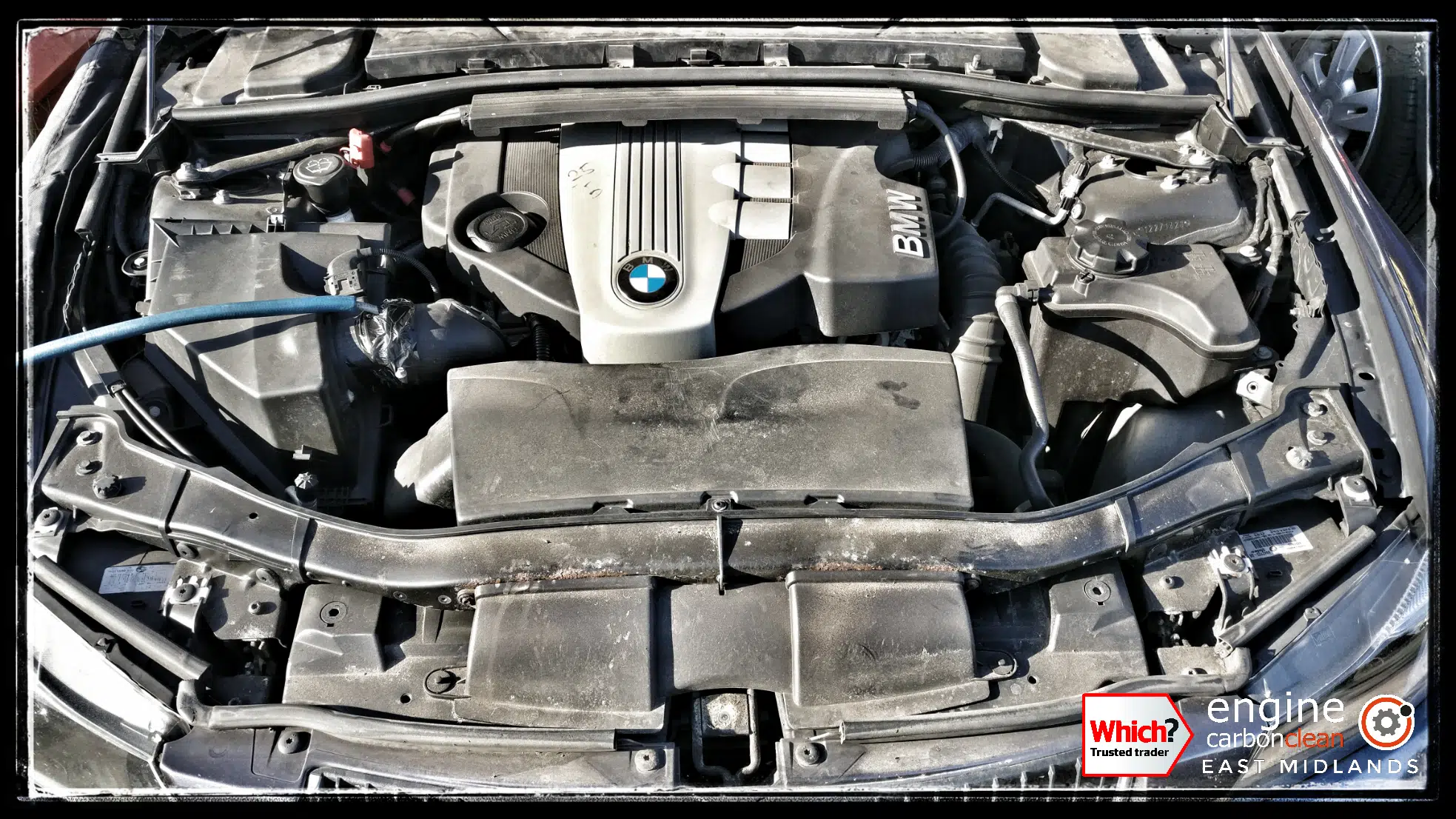 Engine Carbon Clean on a BMW 320d (2008 - 111,831 miles)