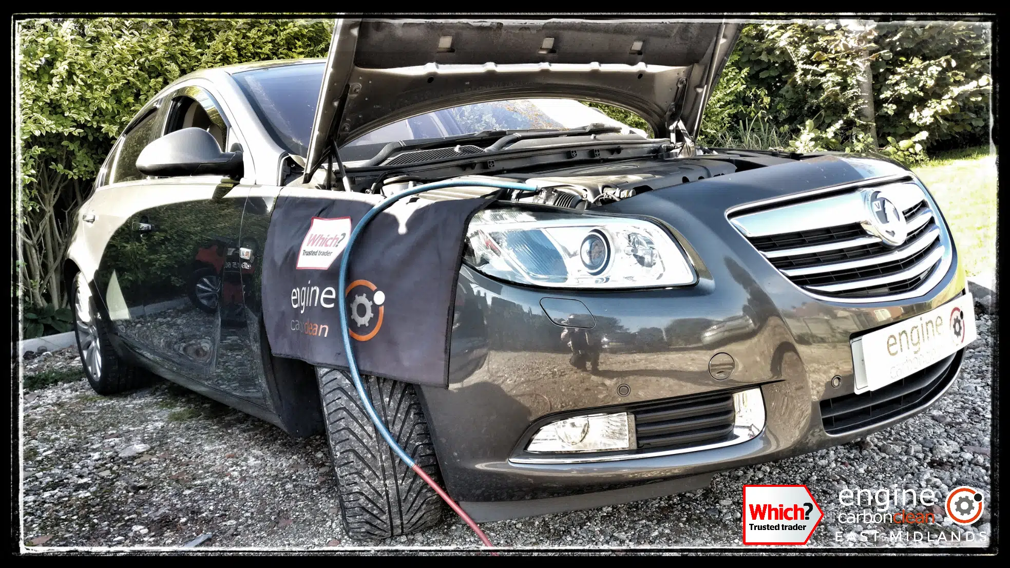 Engine Carbon Clean on a Vauxhall Insignia 2.0 CDTI (2009 - 83,944)