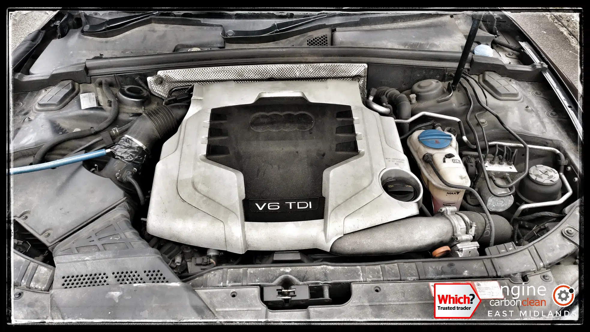 Engine Carbon Clean on an Audi A5 3.0 TDI (2008 - 121,082 miles)