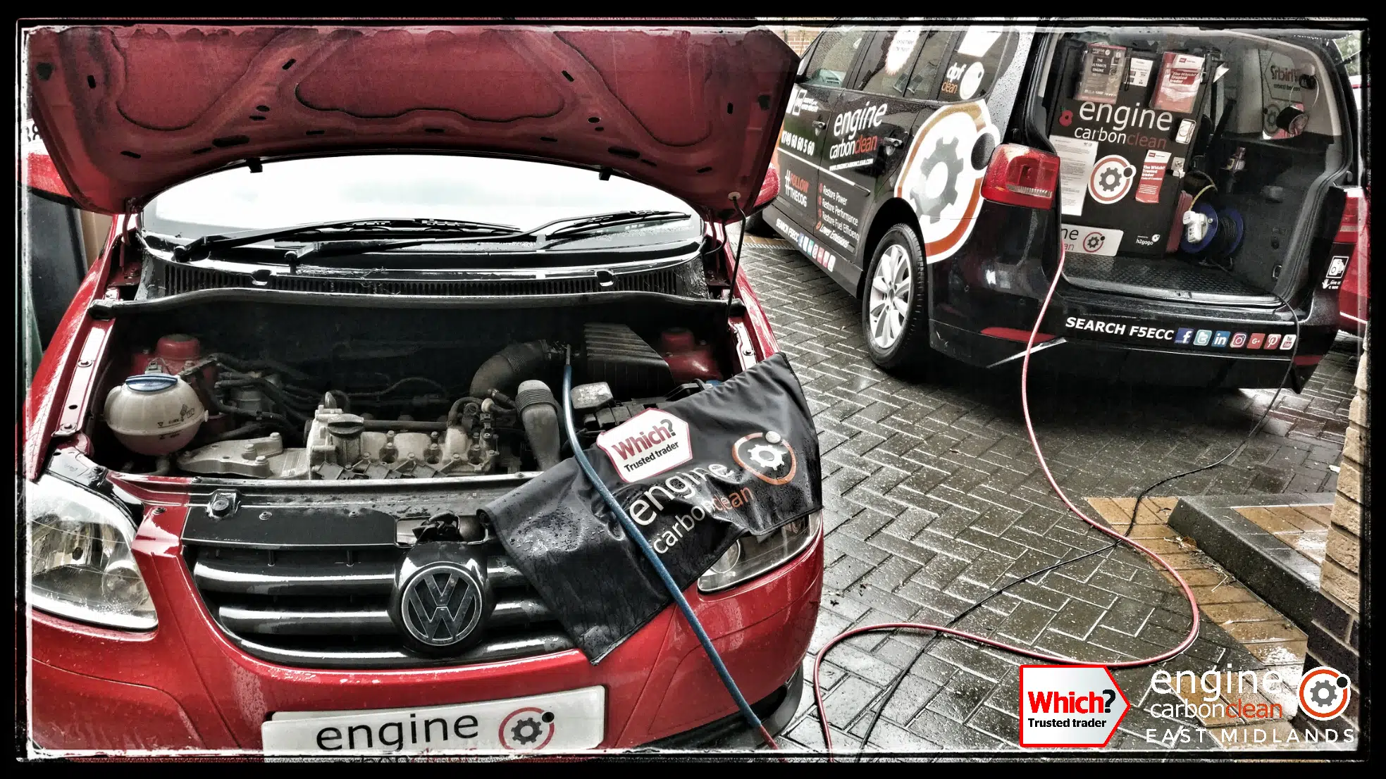 Engine Carbon Clean on a VW Fox petrol (2011 - 34,486 miles)