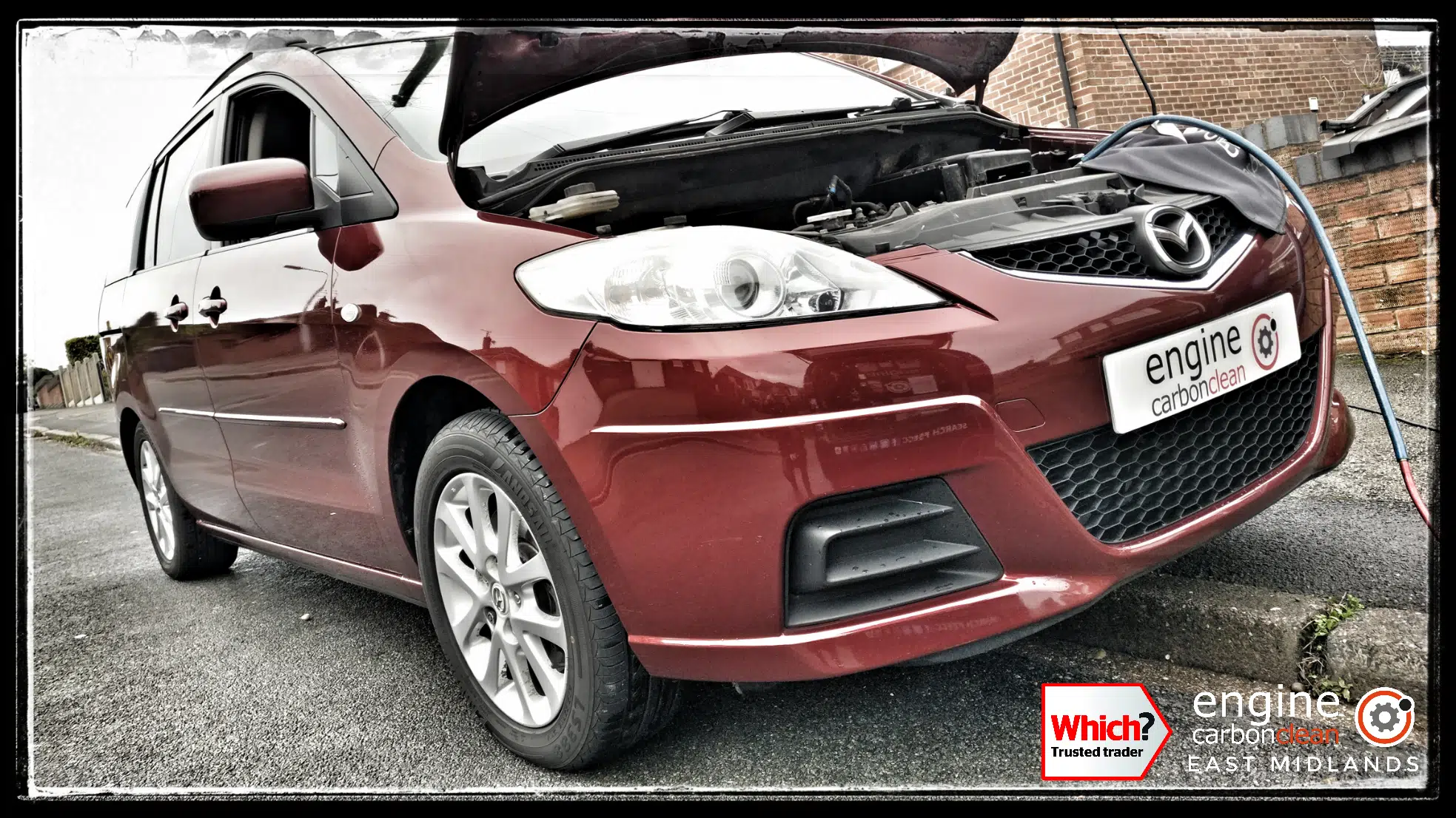Engine Carbon Clean on a Mazda 5 1.8 petrol (2009 - 111,687 miles)