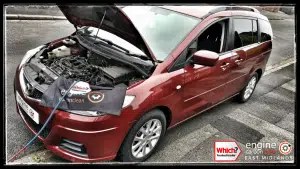 Engine Carbon Clean on a Mazda 5 1.8 petrol (2009 - 111,687 miles)
