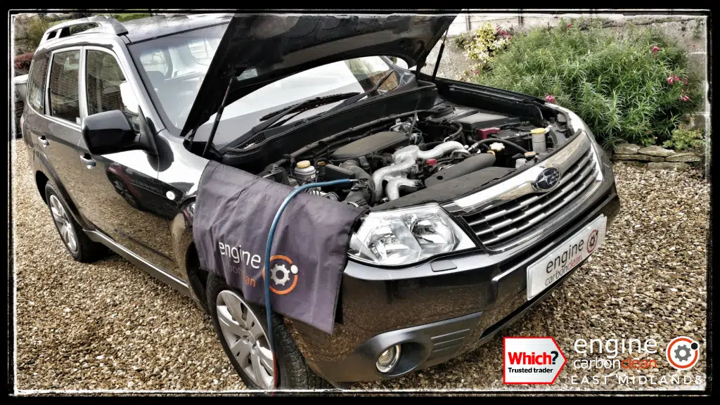 Engine Carbon Clean on a Subaru Forester 2.0 petrol (2008 - 84,397 miles)
