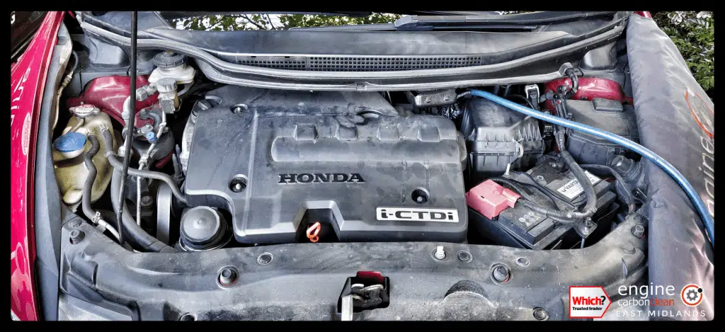 Diagnostic Consultation and Engine Carbon Clean on a Honda Civic 2.2 Type S (2010 - 113,228 miles)