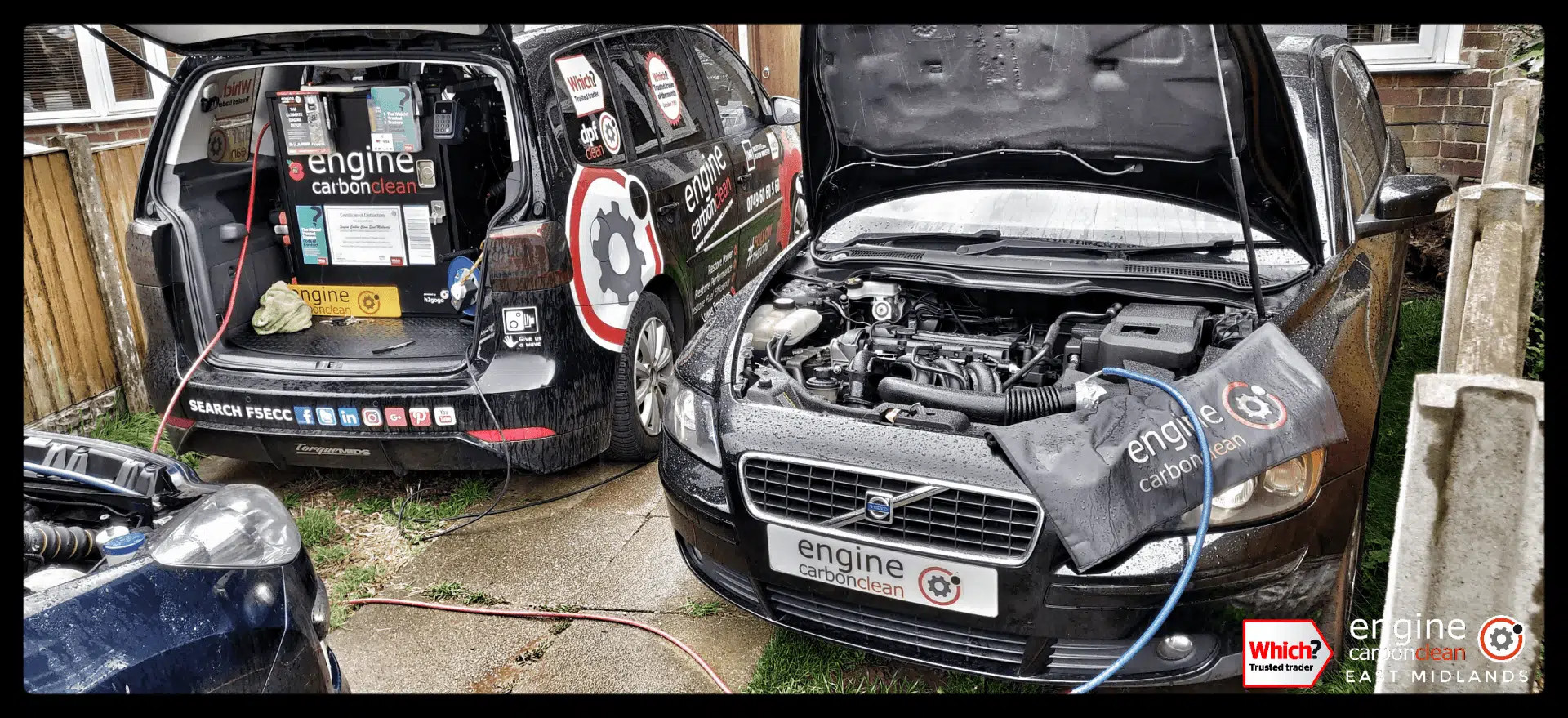 Diagnostic consultation and Engine Carbon Clean on a Volvo S40 1.6 petrol (2007 - 88,164 miles)