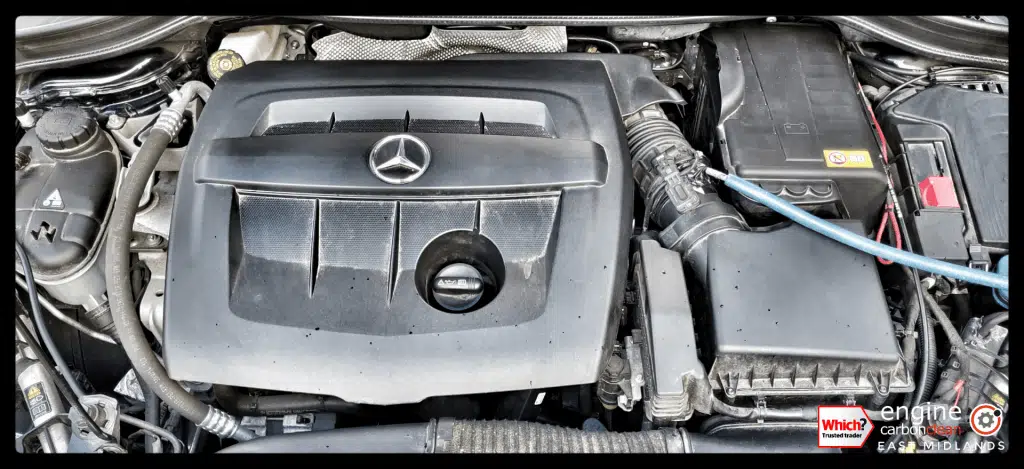 Diagnostic Consultation and Engine Carbon Clean on a Mercedes B180 (2015 - 47,089 miles)