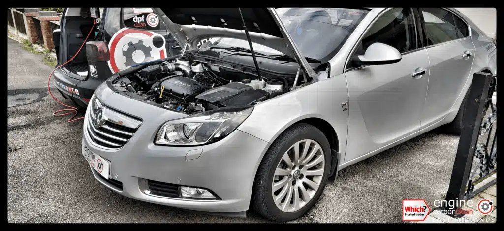 Just bought a vehicle? Diagnostic Consultation and Engine Carbon Clean on a Vauxhall Insignia 1.8 petrol (2009 - 78,911 miles)