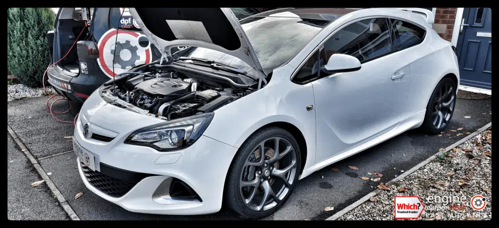 Diagnostic Consultation and Engine Carbon Clean on a Vauxhall Astra GTC 2.0T petrol (2013 - 48,955 miles)