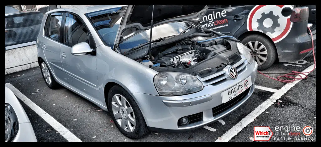 Diagnostic Consultation and Engine Carbon Clean on a VW Golf 2.0 TDI (2006 - 133,742 miles)