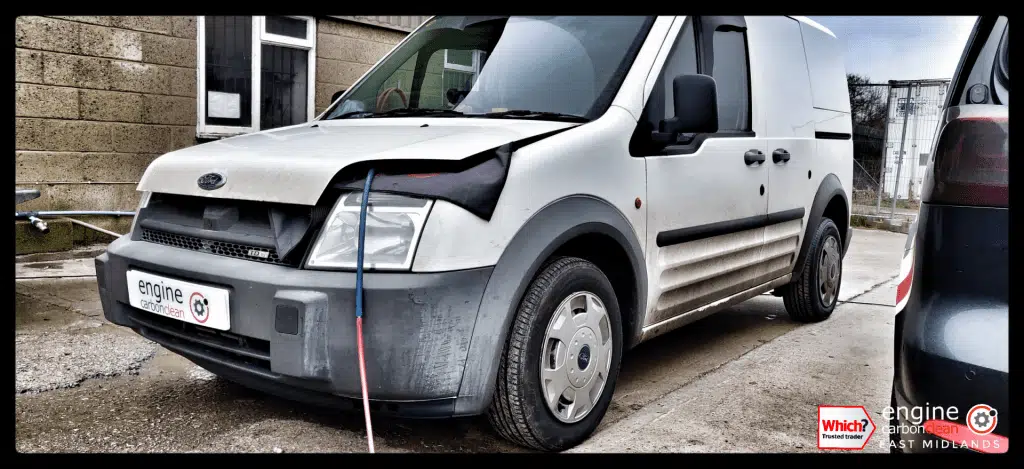Diagnostic Consultation and Engine Carbon Clean on a Ford Transit 1.8 TDCi (2004 - 74,782 miles)