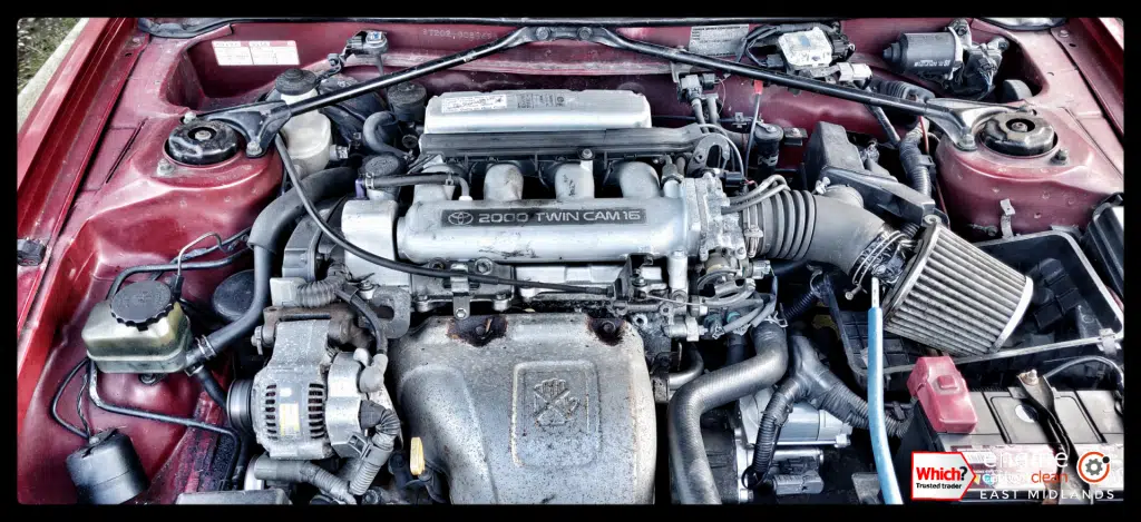 Engine Carbon Clean on an imported Toyota GT ST 202 (1995 - 86,947 miles)