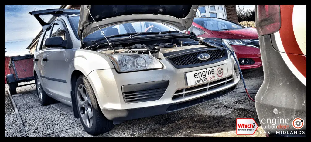 Diagnostic Consultation and Engine Carbon Clean on a Ford Focus 1.8 TDCi (2006 - 151,328 miles)