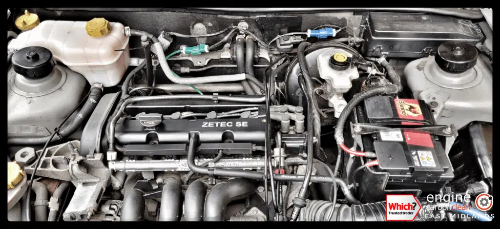 Diagnostic Consultation and Engine Carbon Clean on a Ford Fiesta 1.6 (2002 - 56,256 miles)