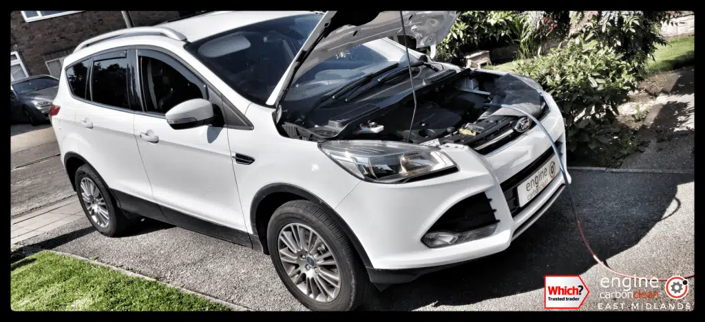 Diagnostic Consultation and Engine Carbon Clean on a Ford Kuga 2.0 TDCI (2014 - 67,490 miles)