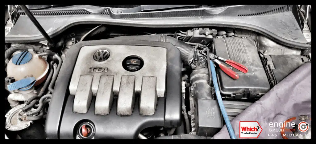Diagnostic Consultation and Engine Carbon Clean on a VW Golf 2.0 TDI (2006 - 160,139 miles)